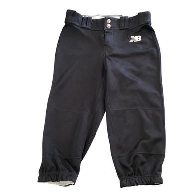 Used New Balance SOFTBALL PANTS BB/SB Pant Womens Black SM 11760-S000081162