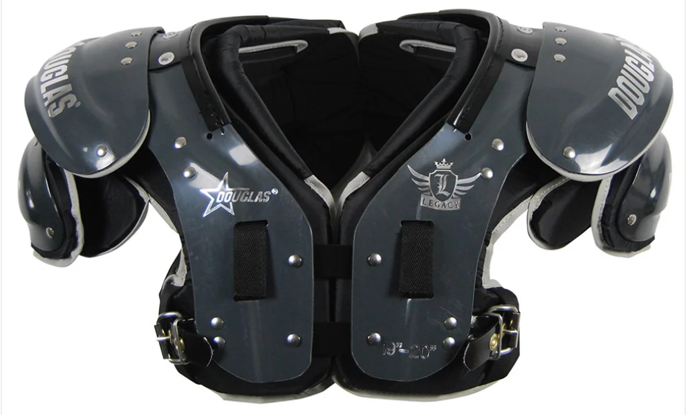 Share Douglas Football Shoulder Pads XS Adult (New) - DOUGLAS Legacy DD XS