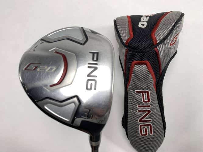 Ping G20 3 Fairway Wood 15* TFC169 Regular Graphite Mens RH HC Midsize Grip