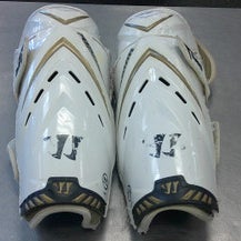 Used Warrior SHIN GAURDS Senior Shin Guards Black 14" 11339-S000193738
