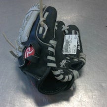Used Rawlings SURE CATCH BB/SB Glove RH Throw Black 9 1/2" 11339-S000193834