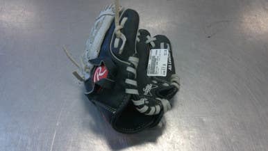 Used Rawlings SURE CATCH BB/SB Glove RH Throw Black 9 1/2" 11339-S000193834