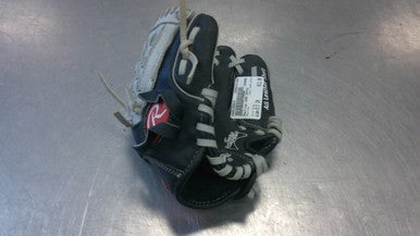 Used Rawlings SURE CATCH BB/SB Glove RH Throw Black 9 1/2" 11339-S000193834