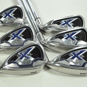 Callaway X-20 6-PW,AW Iron Set Regular Flex Right TX-90 Steel # 200579