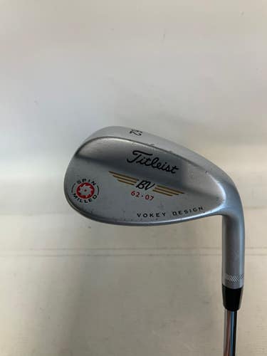 Used Titleist BV SPIN MILLED 62 07 Golf Wedge Mens RH 62 Degree 11823-S000033846