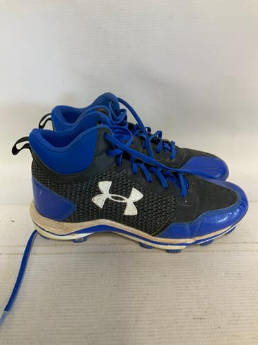 Used Under Armour MLB BB/SB Cleats Royal Blue Junior 06 11823-S000033852