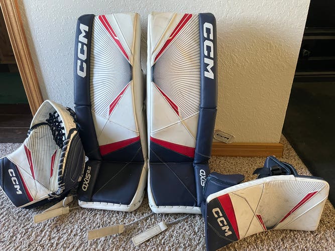 26+1 CCM Axis 2.5 Regular Goalie Full Set (Used)