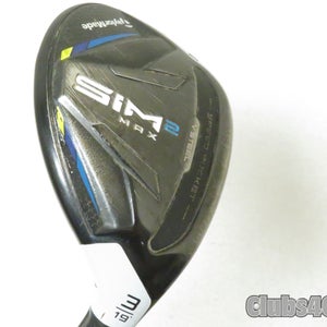 TaylorMade SIM2 MAX Rescue 19° 3H Hybrid Fujikura Ventus Blue 7 Stiff +1/2" TALL