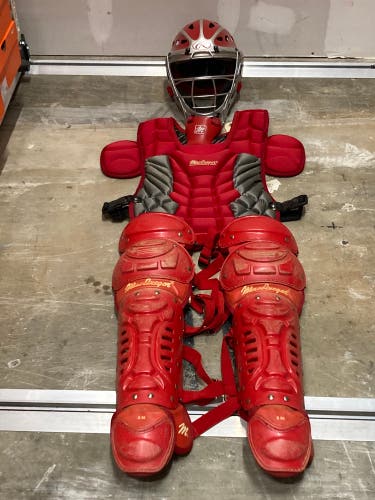 Used Senior MacGregor Catcher's Set