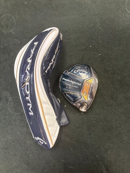 Callaway Paradym 15 Degree Fairway Wood. Head Only. Includes H/C. Virtually unused