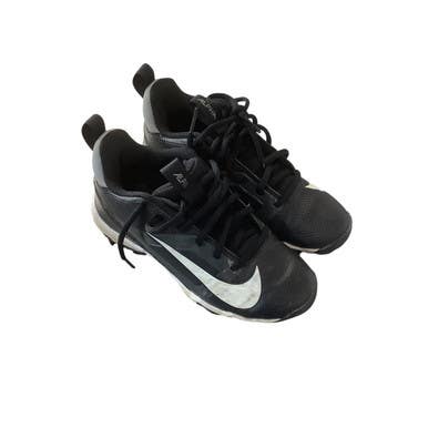 Used Nike ALPHA MENACE 4 SHARK Jr FB Cleats Black Junior 01 11479-S000402546