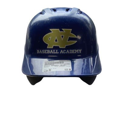 Used Mizuno BASEBALL HELMET Batting Helmet No Mask Royal Blue MD 11479-S000402513