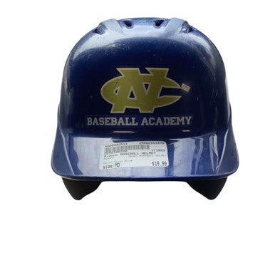 Used Mizuno BASEBALL HELMET Batting Helmet No Mask Royal Blue MD 11479-S000402513