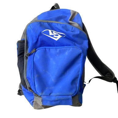 Used Louisville Slugger BACKPACK BB/SB Player Backpack Royal Blue 11479-S000402512