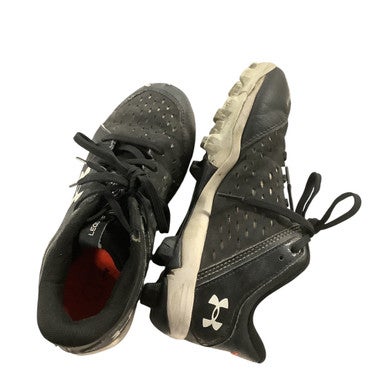 Used Under Armour LEADOFF 2Y BB/SB Cleats Black Junior 02 11479-S000402487
