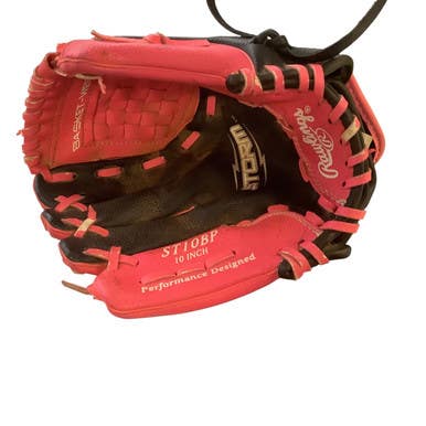 Used Rawlings STORM 10 LHT BB/SB Glove LH Throw Pink 10" 11479-S000402475