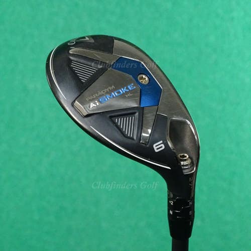 Callaway Paradym Ai Smoke HL 27 6 Hybrid Cypher Fifty 5.0 Graphite Seniors w/HC