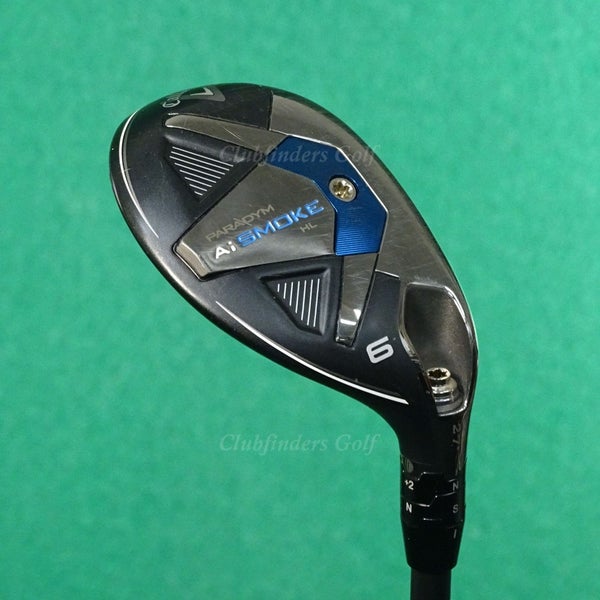 Callaway Paradym Ai Smoke HL 27 6 Hybrid Cypher Fifty 5.0 Graphite Seniors w/HC
