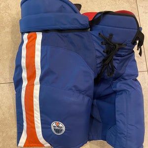 New Pro Stock CCM HP45X Hockey Pants XL Edmonton Oilers