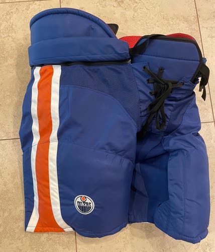 New Pro Stock CCM HP45X Hockey Pants XL Edmonton Oilers