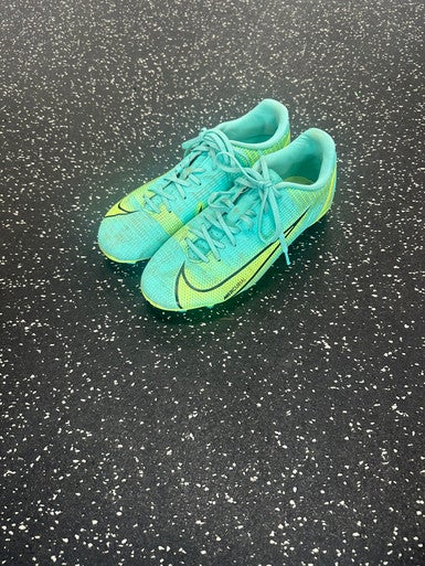Used Nike MERCURIAL Soccer Cleats Turquoise Senior 5 11849-S000031173