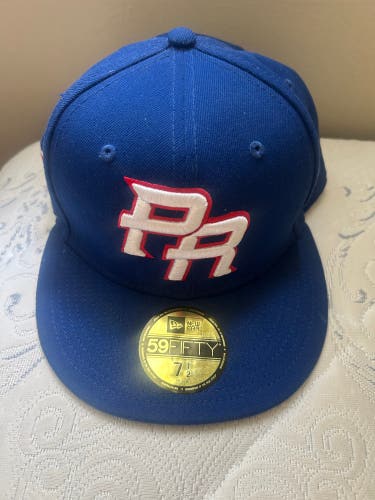 New Era Mens Puerto Rico 2023 World Baseball Classic 59Fifty Fitted Hat size 7 1/2