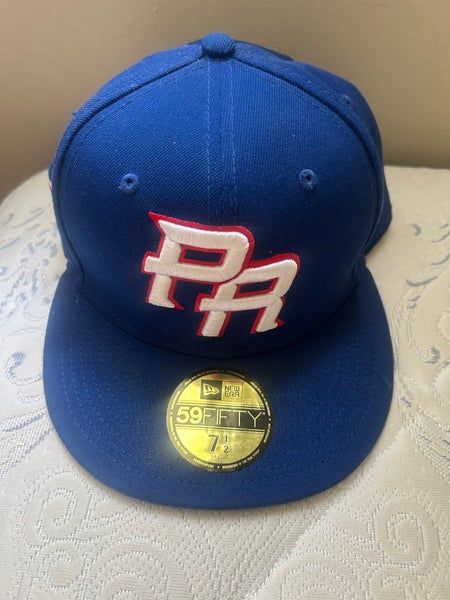 New Era Mens Puerto Rico 2023 World Baseball Classic 59Fifty Fitted Hat size 7 1/2