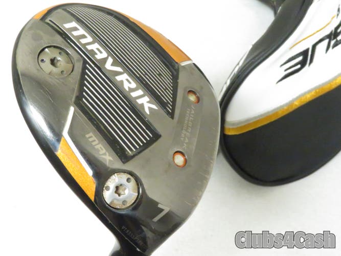 Callaway Mavrik Max Fairway 21 7 Wood UST Mamiya HeLIUM 5F2 SENIOR Flex