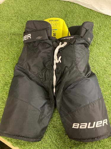 Black Senior XL Bauer Supreme 2S Hockey Pants (Used)
