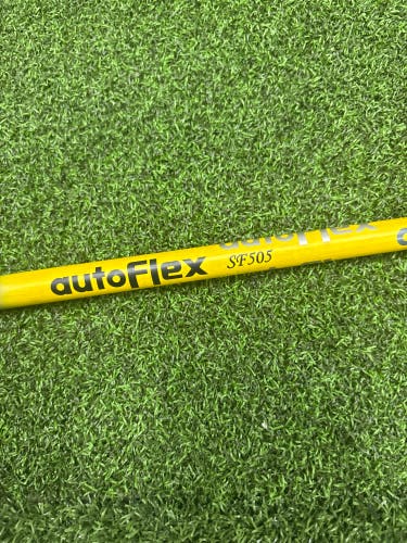 AUTOFLEX 505 fairway shaft with Callaway adapter(Used) 43” Winn dri tac less taper mid