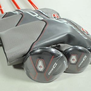 Wilson D300 10.5* Driver, #3 Fairway Wood, #3 Hybrid Set Regular Flex RH #198983