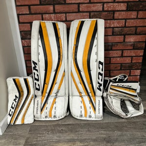34" CCM Premier Pro Regular Goalie Full Set Pro Stock (Used)