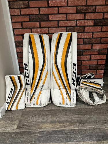 34" CCM Premier Pro Regular Goalie Full Set Pro Stock (Used)