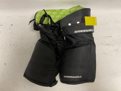 Used WinnWell AMP 500 Junior Pant Black And Neon Green MD 11855-S000190041