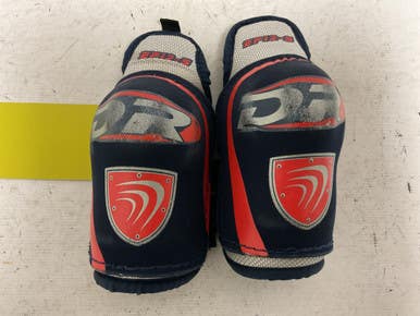 Used DR EPI2-S Junior Elbow Pads Navy Blue And Red SM 11855-S000190037