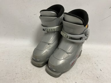 Used Alpina ZOOM Boys DH Ski Boot Grey 190 MP - Y12 11855-S000190014