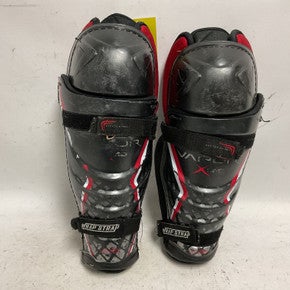 Used Bauer VAPOR X40 Junior Shin Guards Black 11" 11855-S000190006