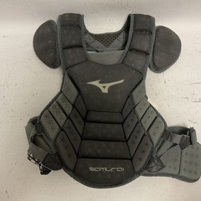 Used Mizuno SAMURAI Catchers Chest Protector Black Adult 11855-S000189980