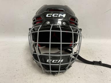 Used CCM TACKS 70 JR Helmet Cage Combo Black One Size 11855-S000189969