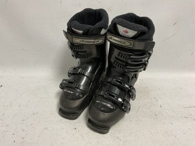 Used Nordica EXOPOWER TREND 07 Womens DH Ski Boot Black 245 MP - M06.5 - W07.5 11855-S000189945