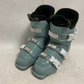 Used Tecnica JT3 PEARL Girls DH Ski Boot Teal 215 MP - J03 11855-S000189947