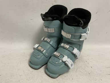Used Tecnica JT3 PEARL Girls DH Ski Boot Teal 215 MP - J03 11855-S000189947