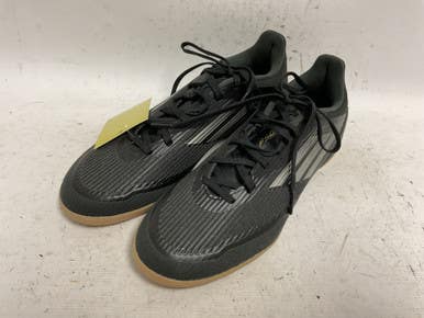 Used Adidas F50 IF1332 Soccer Indoor Shoes Black Senior 8.5 11855-S000189948