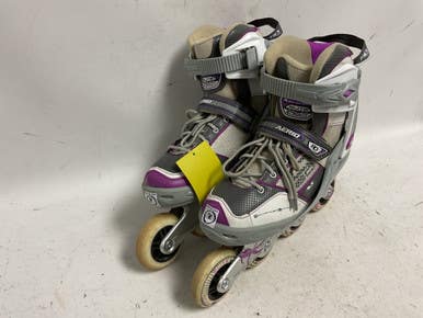 Used RollerDerby ELITE SERIES Q60 Senior Rec Fitness Skates Grey Senior 8 11855-S000189942