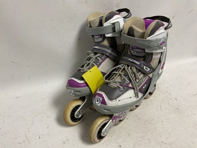 Used RollerDerby ELITE SERIES Q60 Senior Rec Fitness Skates Grey Senior 8 11855-S000189942