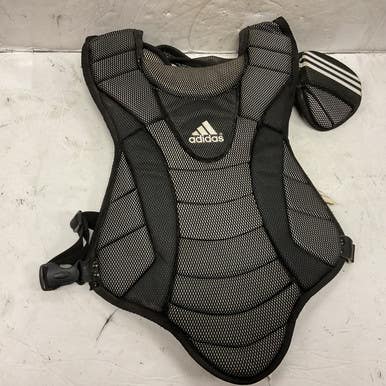Used Adidas Catchers Chest Protector Black And Grey Youth 11855-S000189902