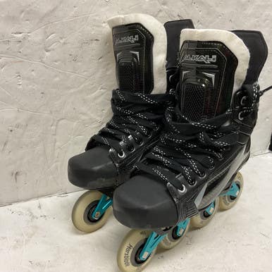 Used Alkali REVEL Roller Hockey Skates Black Senior 8.5 11855-S000189889