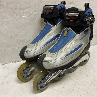 Used Rollerblade LIGHTNING 05 W Senior Rec Fitness Skates Royal Blue Senior 10 11855-S000189883