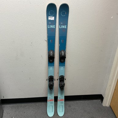 Used LINE TWS TWIN TIPS Boys DH Ski/Binding Royal Blue 139 cm 11855-S000189870
