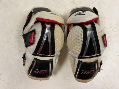 Used Easton SYNERGY 850 Junior Elbow Pads White/Black/Red MD 11855-S000189866
